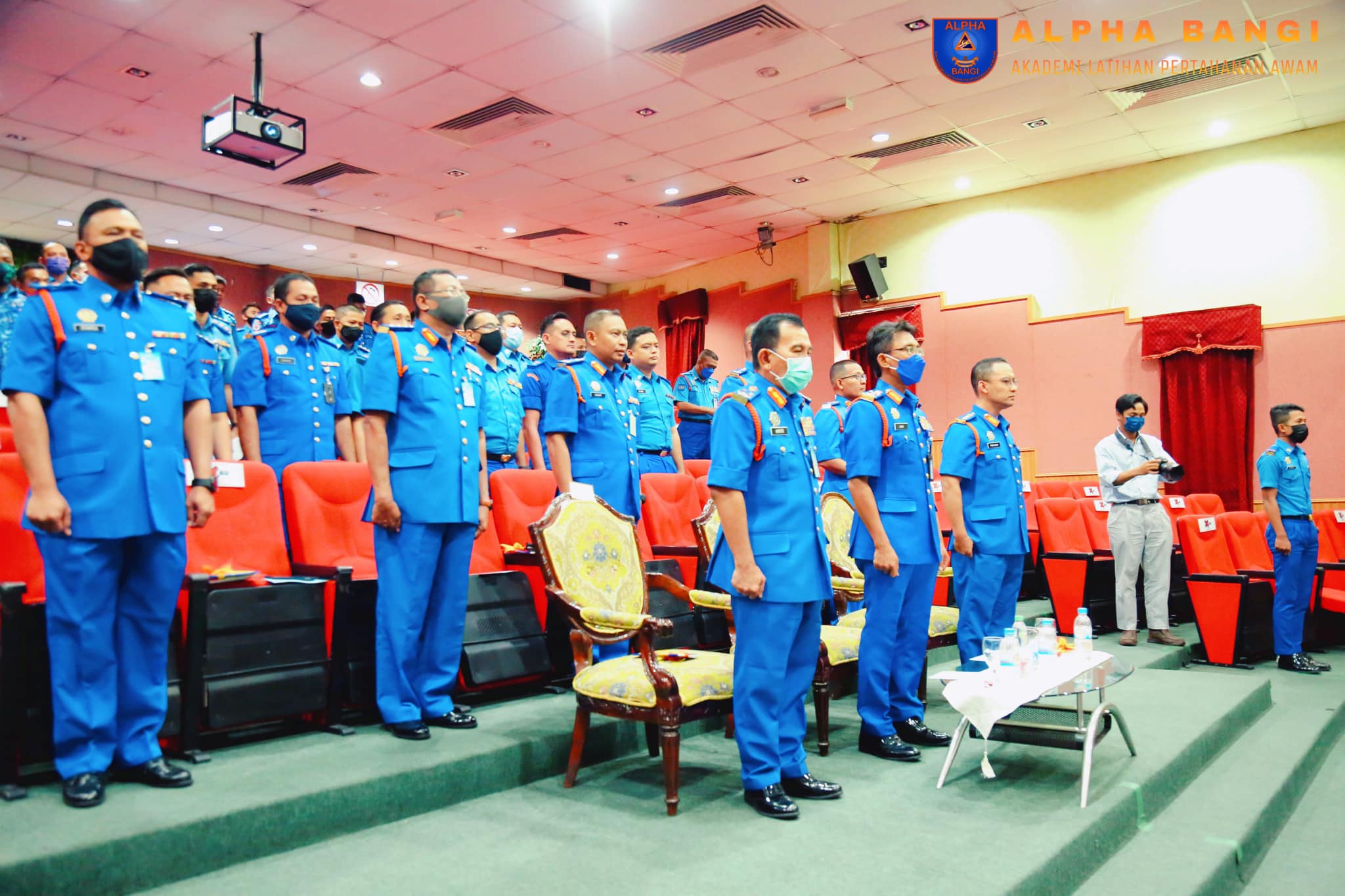 Majlis Perasmian Kursus Pegawai Sekretariat Pengurusan Bencana Angkatan Pertahanan Awam Malaysia Anjuran Bahagian Pengurusan Latihan